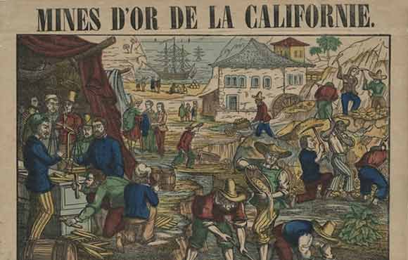 Illustration of early San Diego life